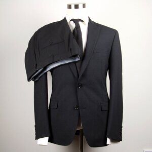 Bar III Men's 2 pc suit Slim Fit‎ Wrinkle-Resistant Wool-Blend 36Wx32L E03233